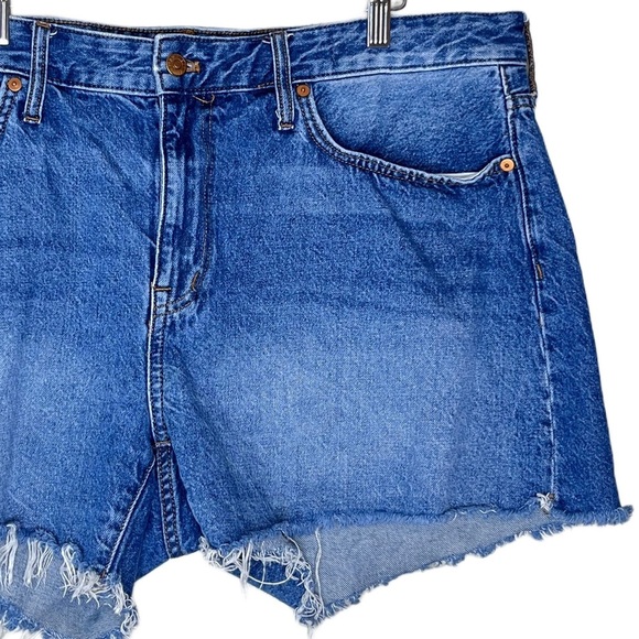 Madewell Sz 16W Relaxed Denim Shorts - Picture 3 of 14